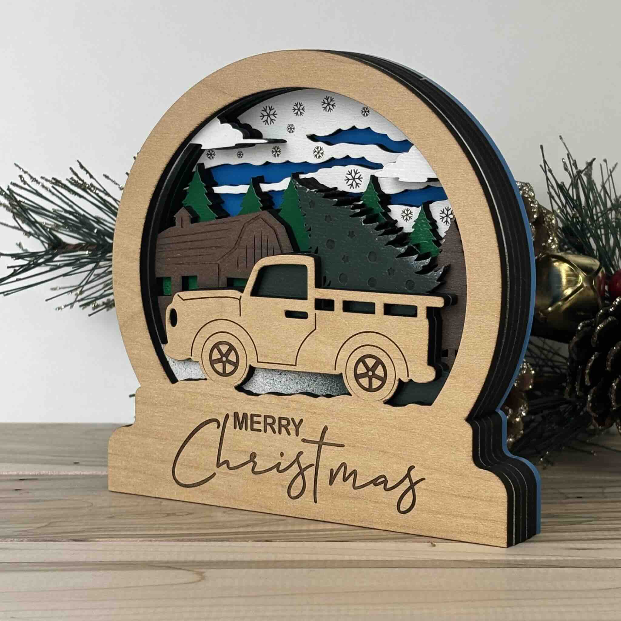 Shadow Box Truck and Tree - Image 5